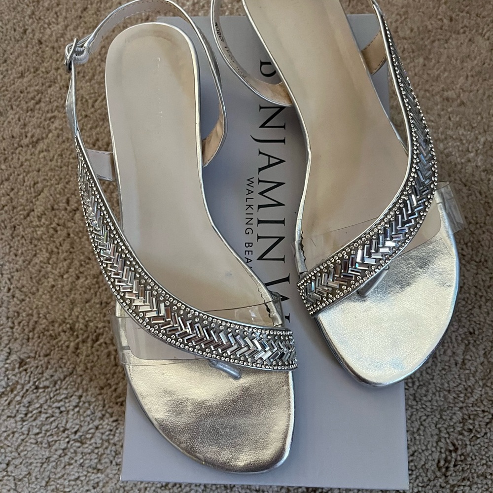 Benjamin Walks Eleanor Size 9.5, worn once to an outdoor wedding, from DSW